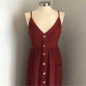 Gauzy Cotton Summer Dress